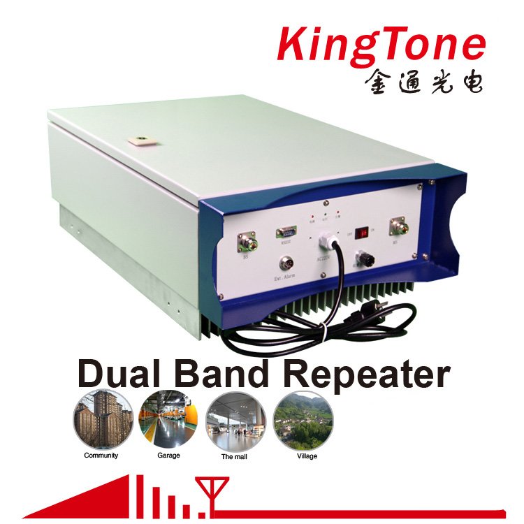2km 900/1800/2100MHz 3-Bands Long Distance Cellular Network Booster 2G 3G 4G Gsm Signal Repeater Cellular Amplifier for Farm